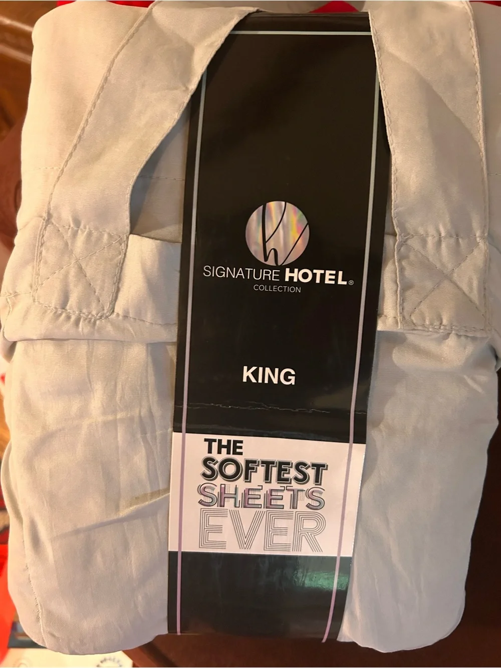 Signature King Sheet Set - Light Gray